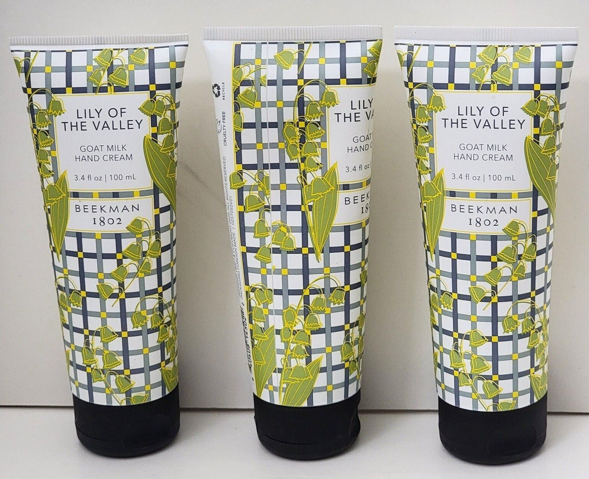 Goat Milk Hand Cream 3.4 fl oz - 3 Pack, Multiple Scents