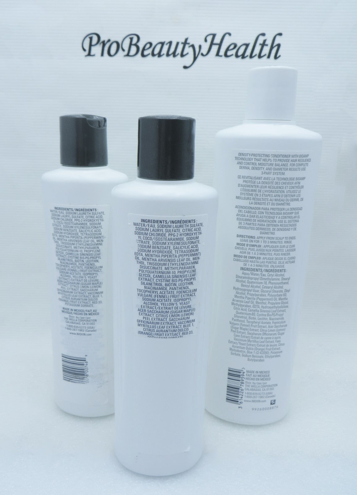 Nioxin #4 Cleanser Shampoo & Scalp Therapy Conditioner Set