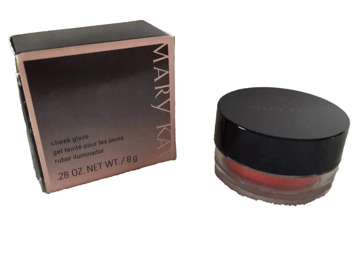Mary Kay Cheek Glaze Tangerine Discontinued Makeup - Full Size