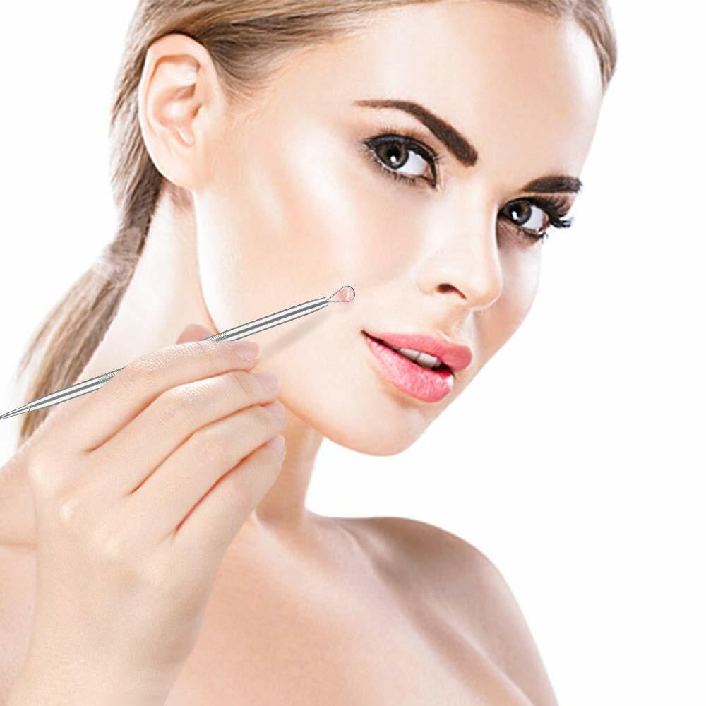 6-in-1 Blackhead Remover Kit for Face Acne Pimple Comedone Extraction Tools