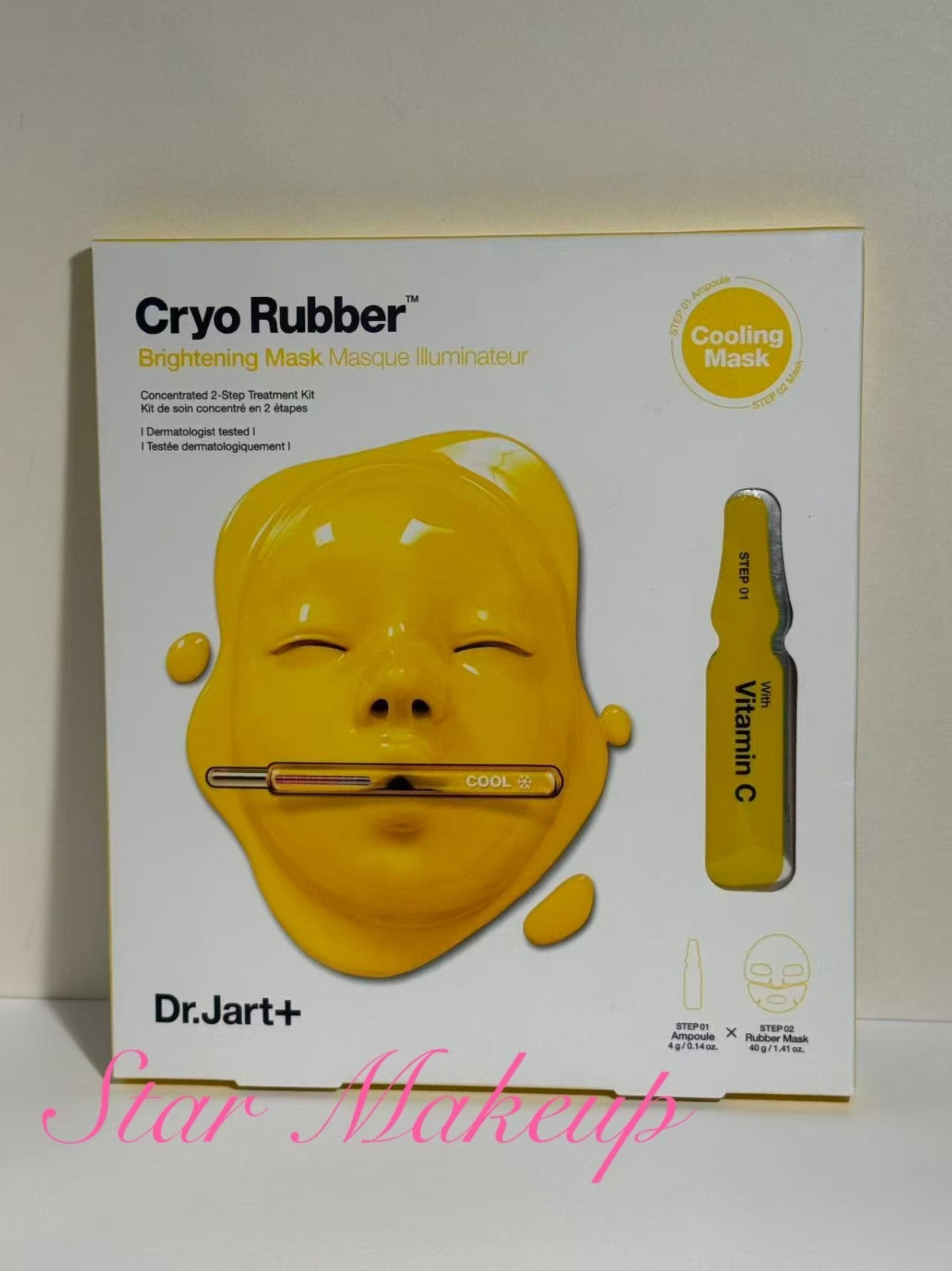 Cryo Rubber Brightening Face Mask with Niacinamide