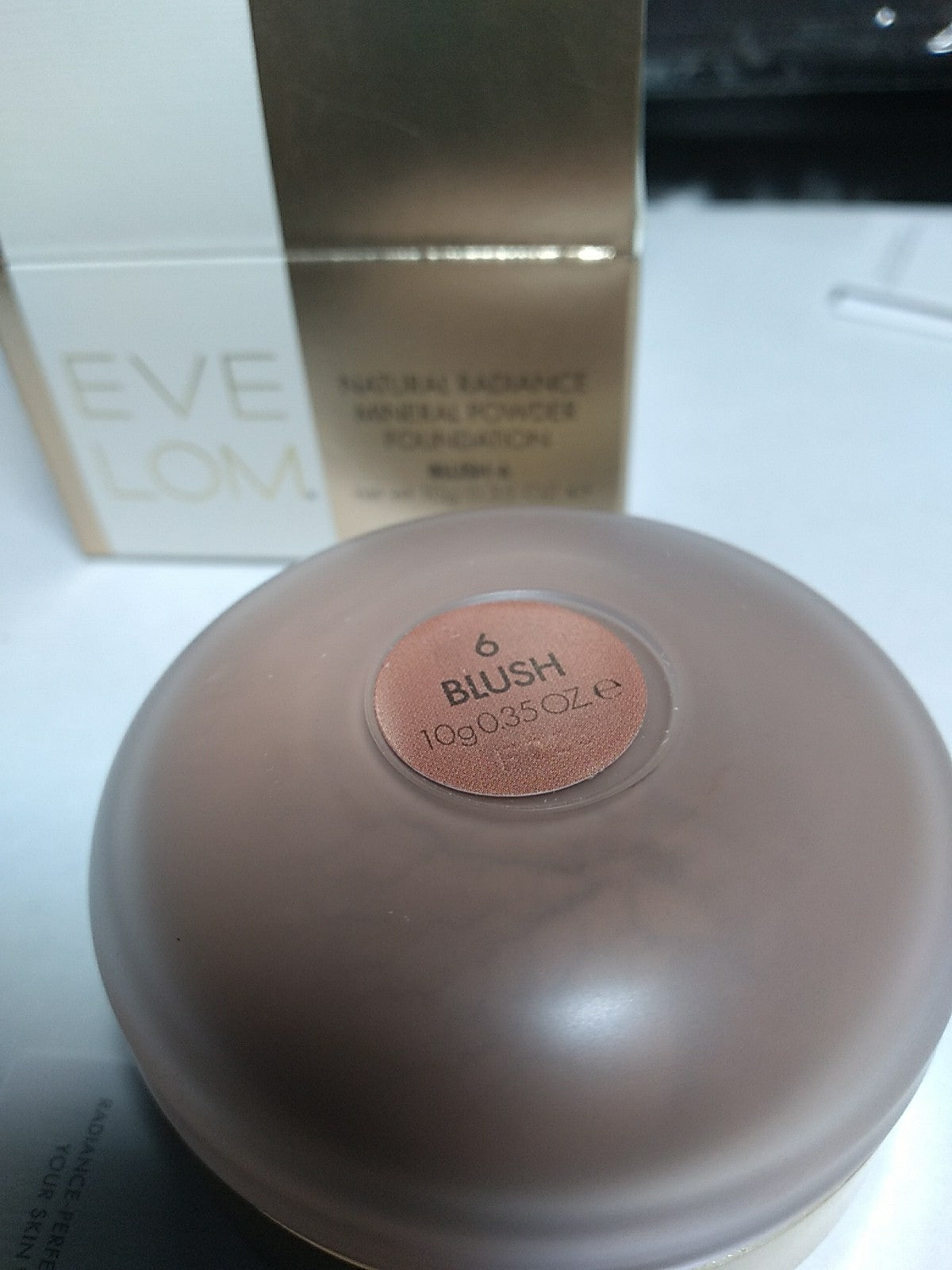 Mineral Powder Foundation with Blush Shade – Natural Radiance Face Makeup 0.35 oz