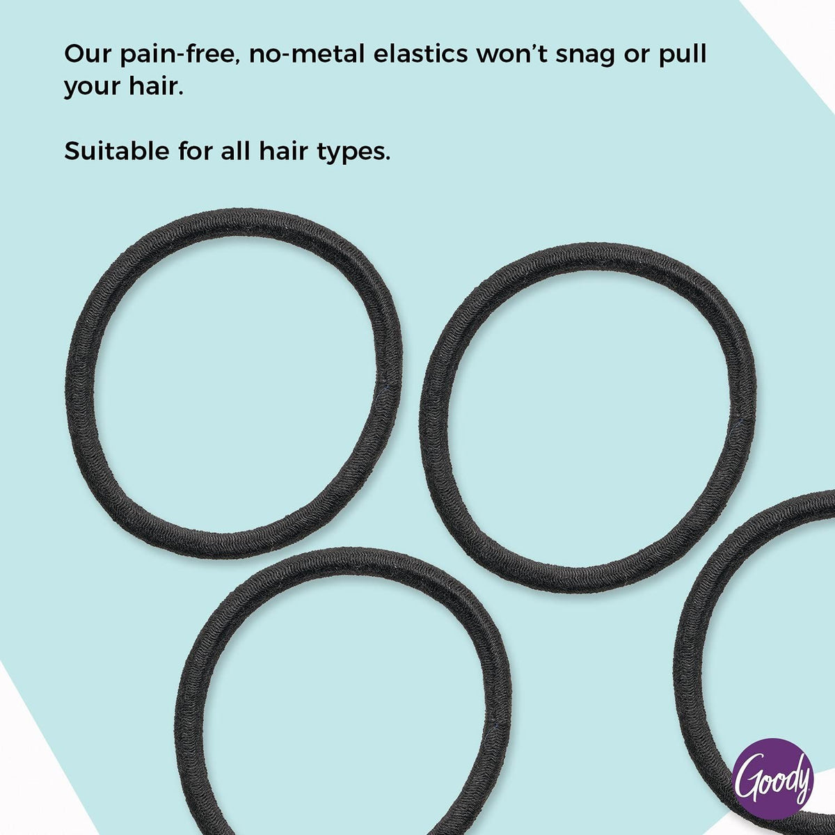 Braided Ouchless Hair Ties: 30 Count Long-Lasting Hold for Curly &