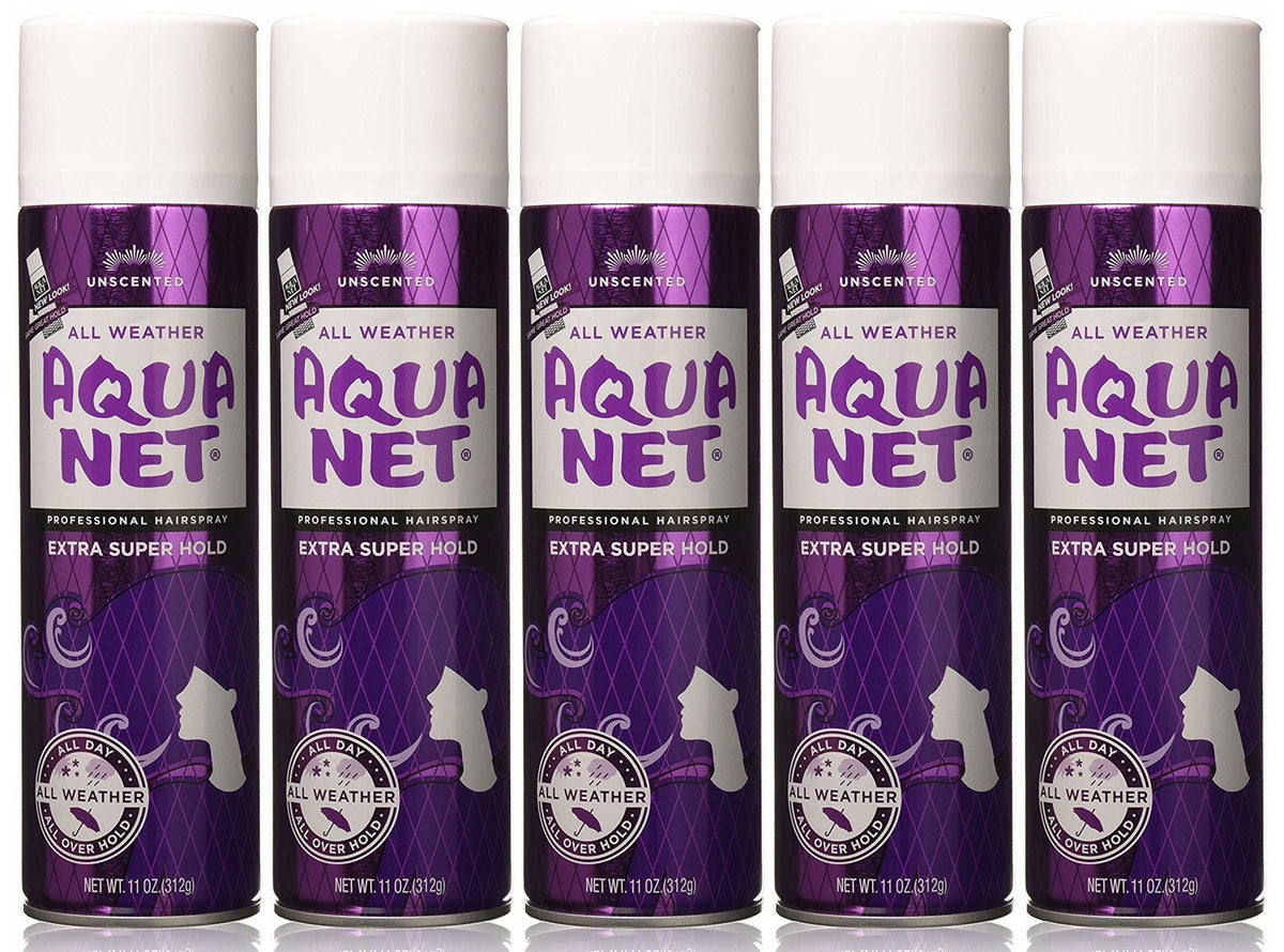 Extra Super Hold Hairspray Unscented 11 oz - Pack of 5