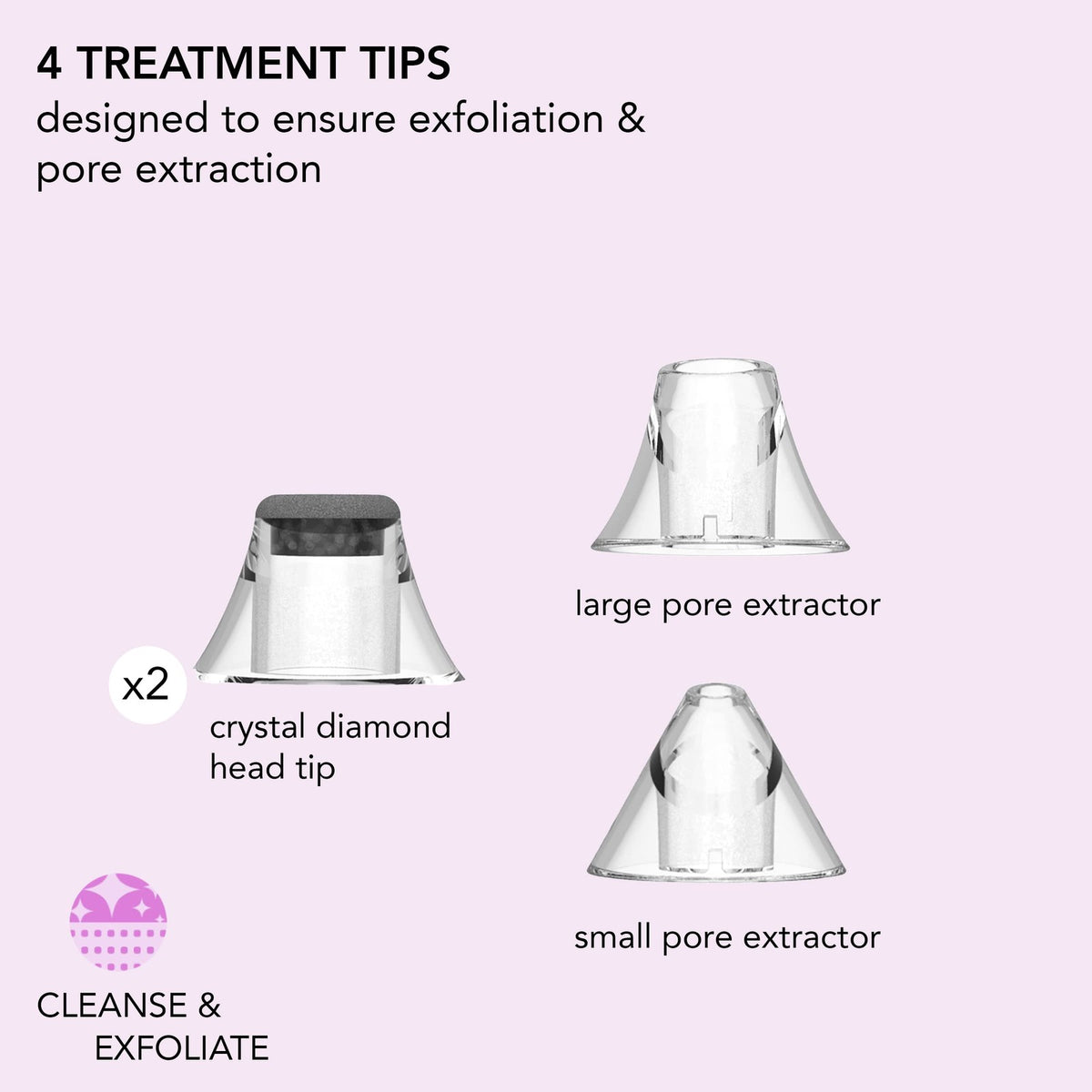 Pore Purifier: Advanced Microdermabrasion Tool Attachments MD03