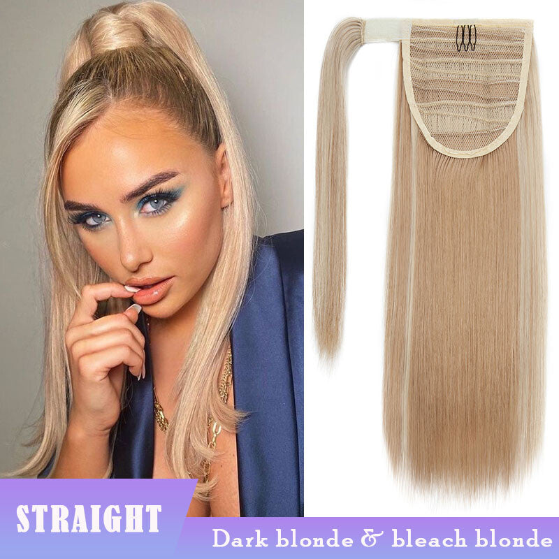 Thick Real Wrap Ponytail Hair Extensions - Mega Long & Natural Looking