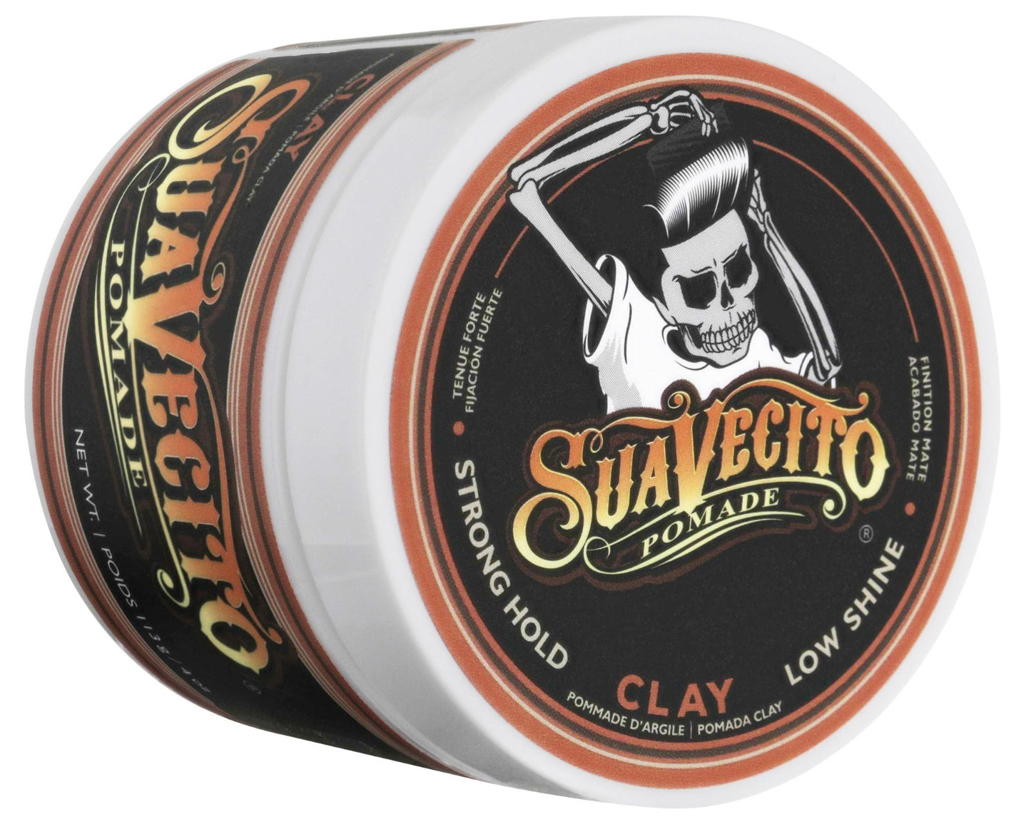 Suavecito Firme Clay Pomade 3 Pack | Matte Strong Hold Hair Styling