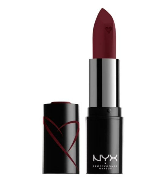 NYX Satin Lipstick Opinionated - Deep Burgundy, Sealed, Long-lasting