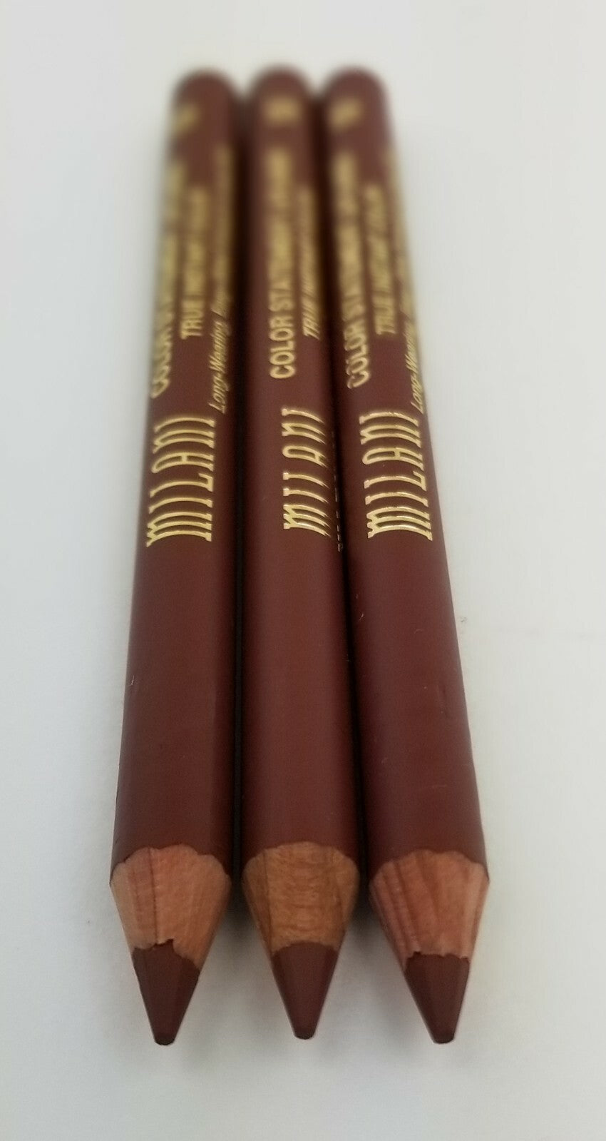Lipliner Pencil #10 Cocoa - Set of 3 Milani Color Statement Instant Color