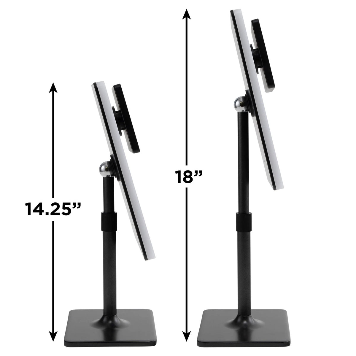 Adjustable LED Makeup Mirror with Dimmable Lights & 7x Magnification
