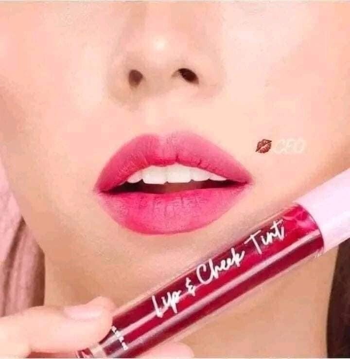 Lip & Cheek Tint Duo - Long Lasting, Highly Pigmented, Cruelty-Free, Vitamin E Enriched