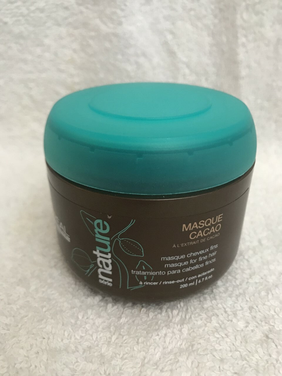 Cacao Hair Mask for Fine Hair - Nourishing Deep Conditioning 6.7 fl oz