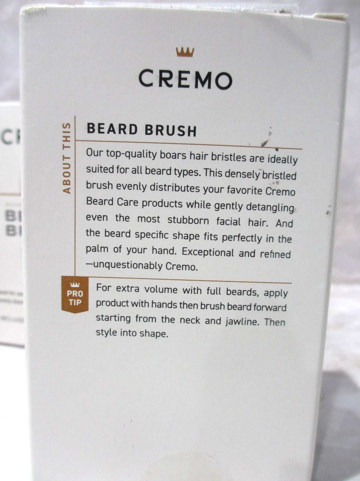2 Pack Beard Grooming Brushes Boar Bristle Shaving & Hair Care