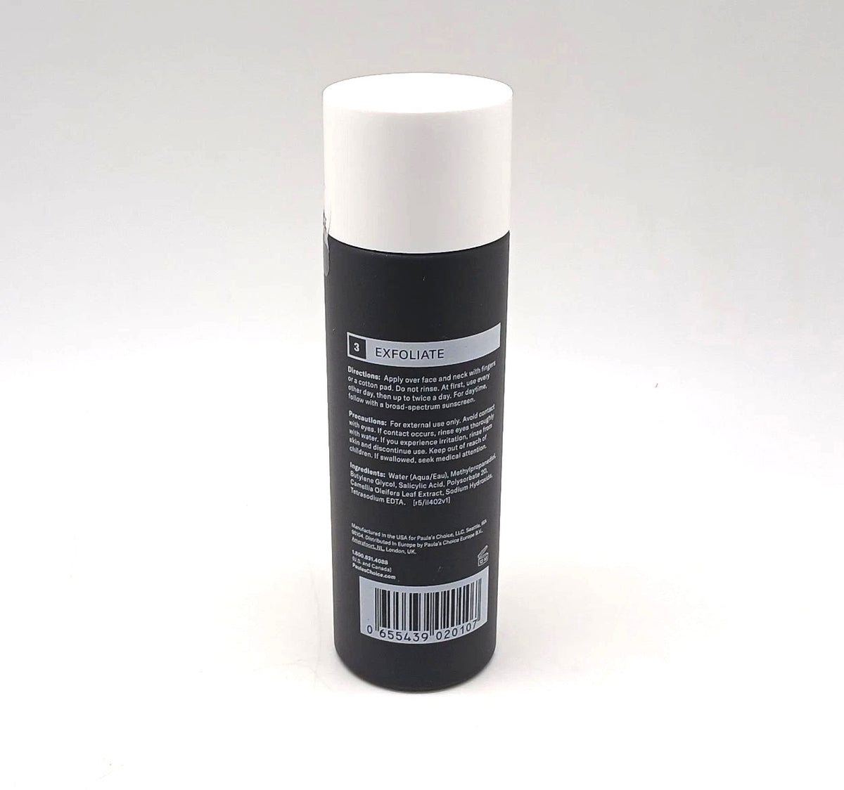 2% BHA Salicylic Acid Liquid Exfoliant Skin Perfecting Toner 4oz PC