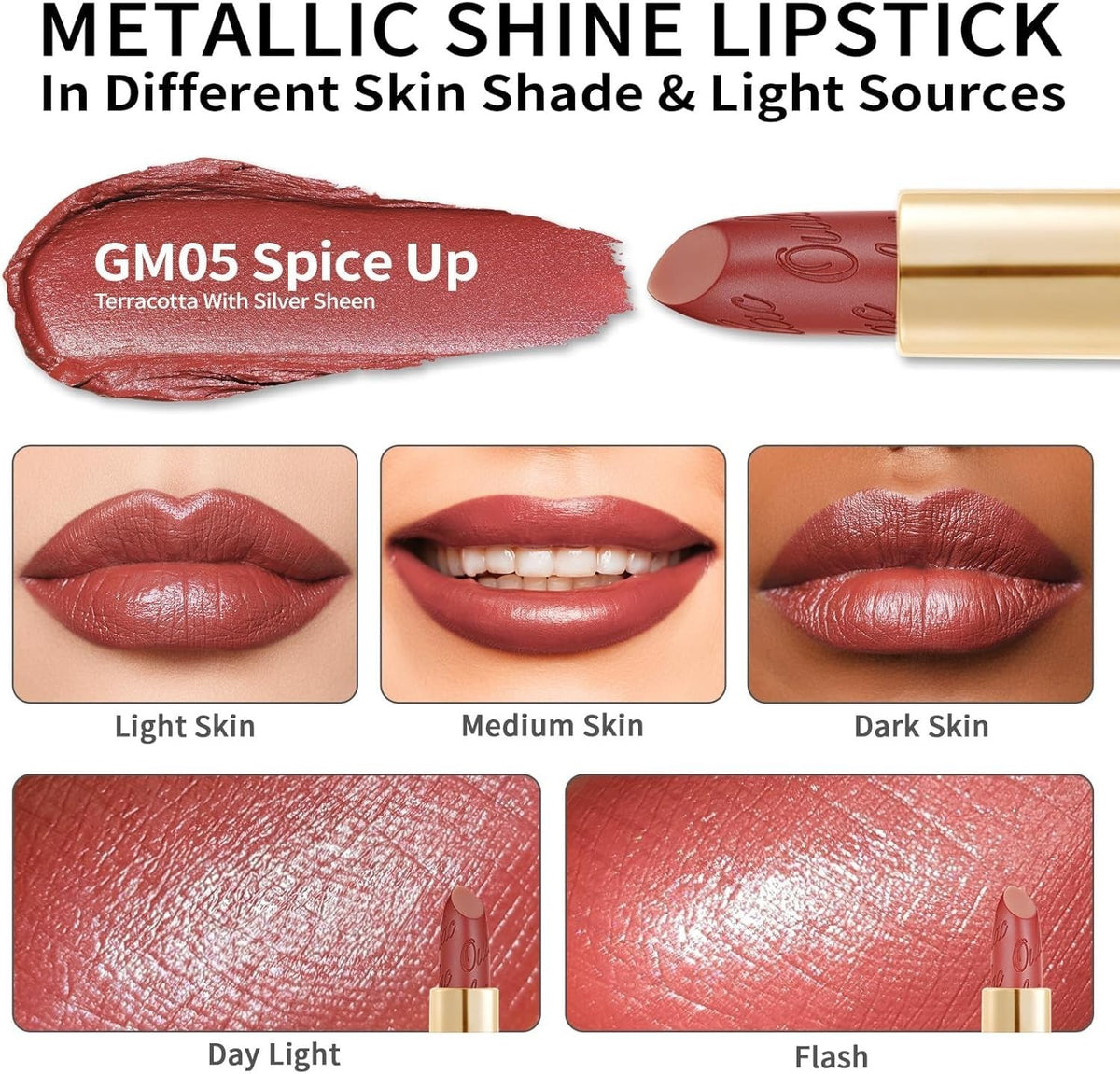 Hydrating Matte Lipstick with Glow Finish - Travel Size, Cruelty-Free