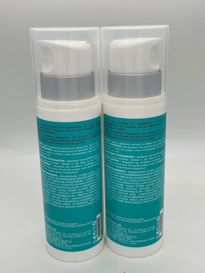 Moroccanoil Curl Defining Cream 8.5 oz Pack of 2 - Hydrating Hair Styling