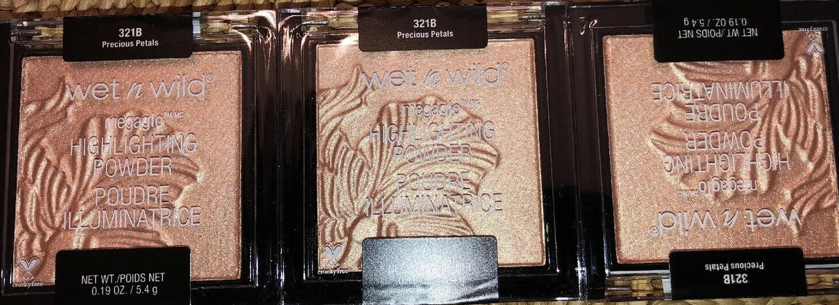 Wet n Wild MegaGlo Highlighting Powder Set - Precious Petals 3 Pack