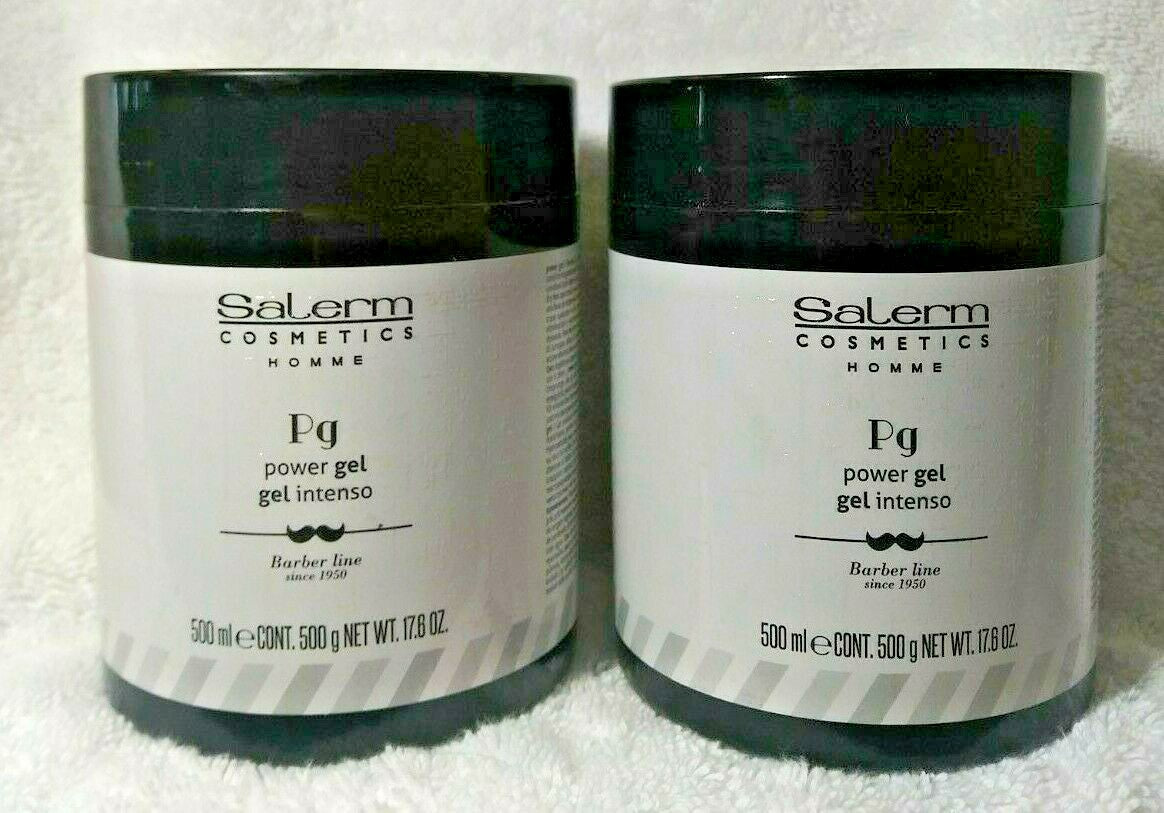 Power Gel for Hair Styling 500ml - Set of 2, Strong Hold, Intense Texturizing