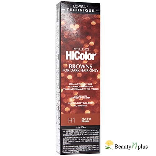Hair Color for Dark Hair, Professional Permanent Creme - 1.74oz (6 Pack)