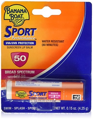 SPF 50 Lip Balm Pack - Moisturizing Sunscreen for Lips, 4 Count