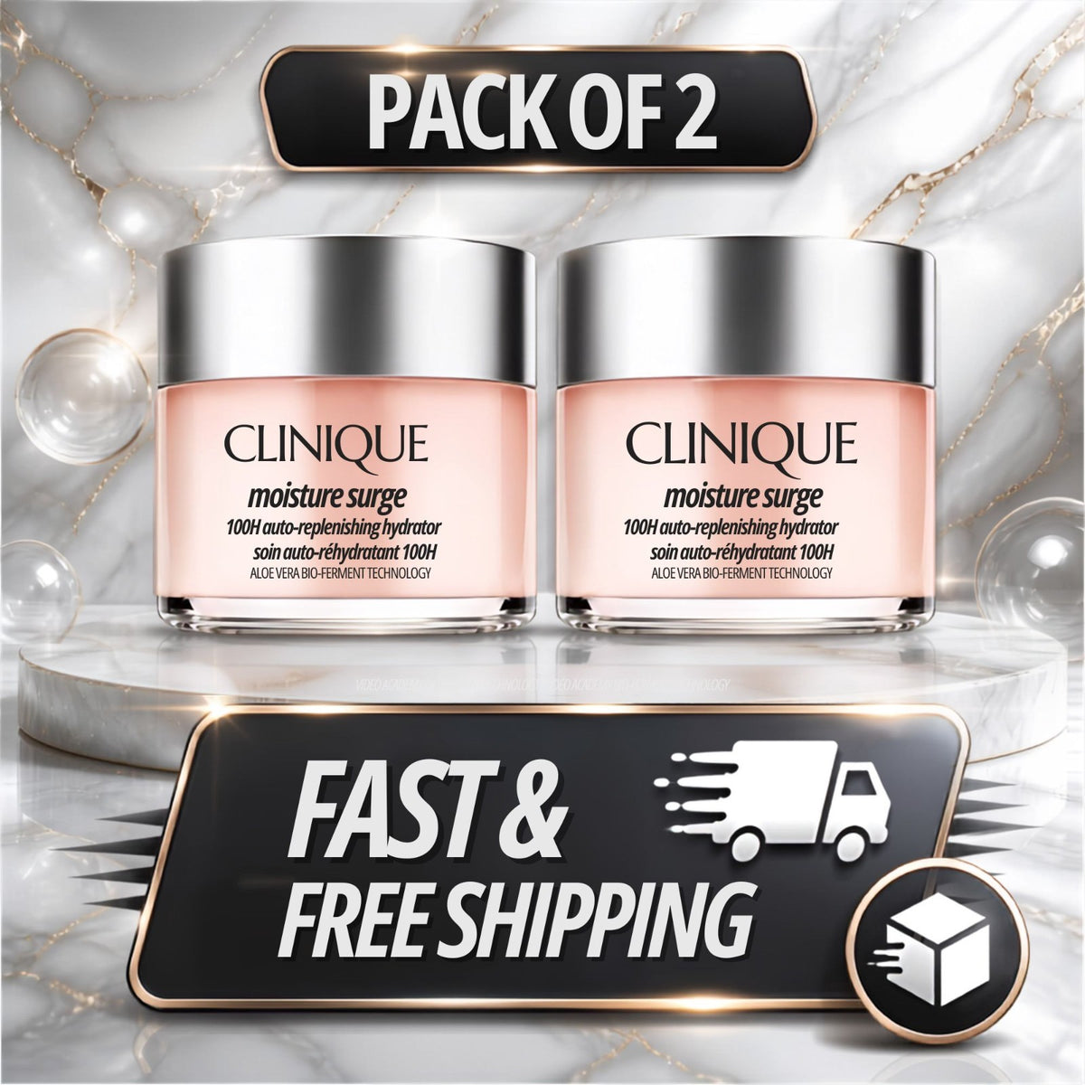 Clinique Moisture Surge 100H Hydrator - 2 Pack