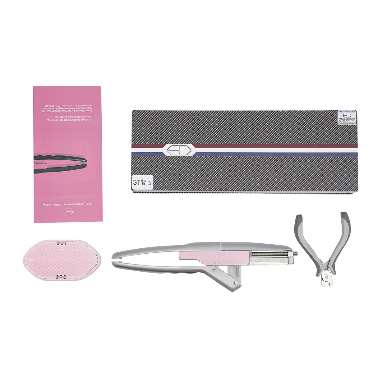 Hair Extension Connector Tool Kit No-Trace for Seamless Human Hair Extensions