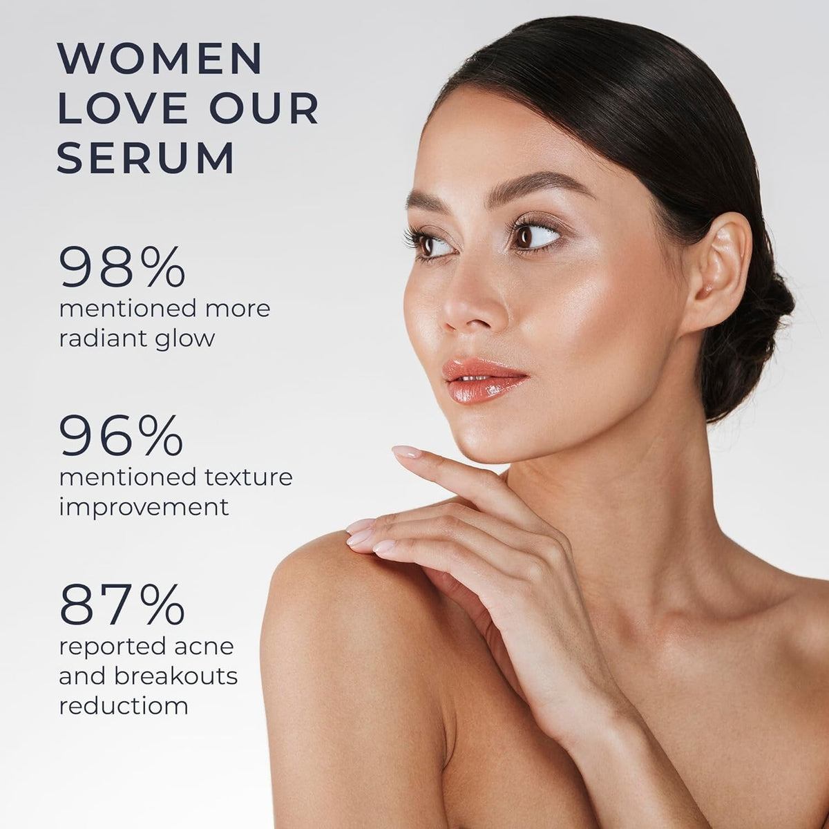 Glycolic Acid 15% Lactic AHA Face Serum for Brightening & Anti-Aging 2oz