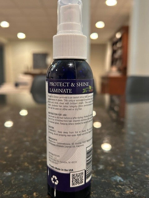 Protect & Shine Hair Laminate - 4 Oz | Glossy, Frizz Control & UV Protection