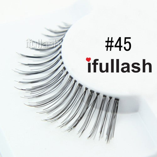 False Eyelashes 100% Human Hair Natural Look - 6 & 12 Pairs - Handmade