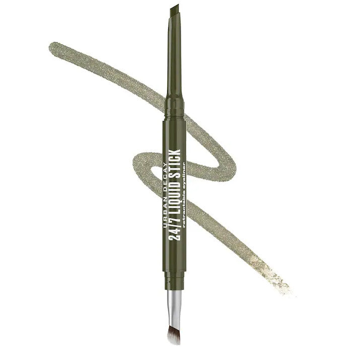Waterproof Liquid Retractable Eyeliner with Brush - 6 Shades for Precise, Long-Lasting Makeup