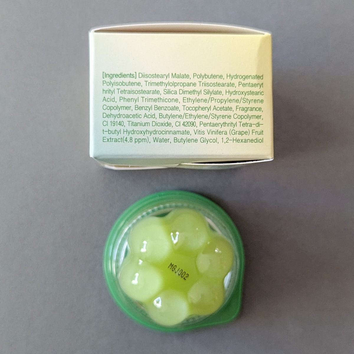 Lip Gloss - Green Grape Hydrating Lip Oil with Jelly Formula - Full Size 0.31oz
