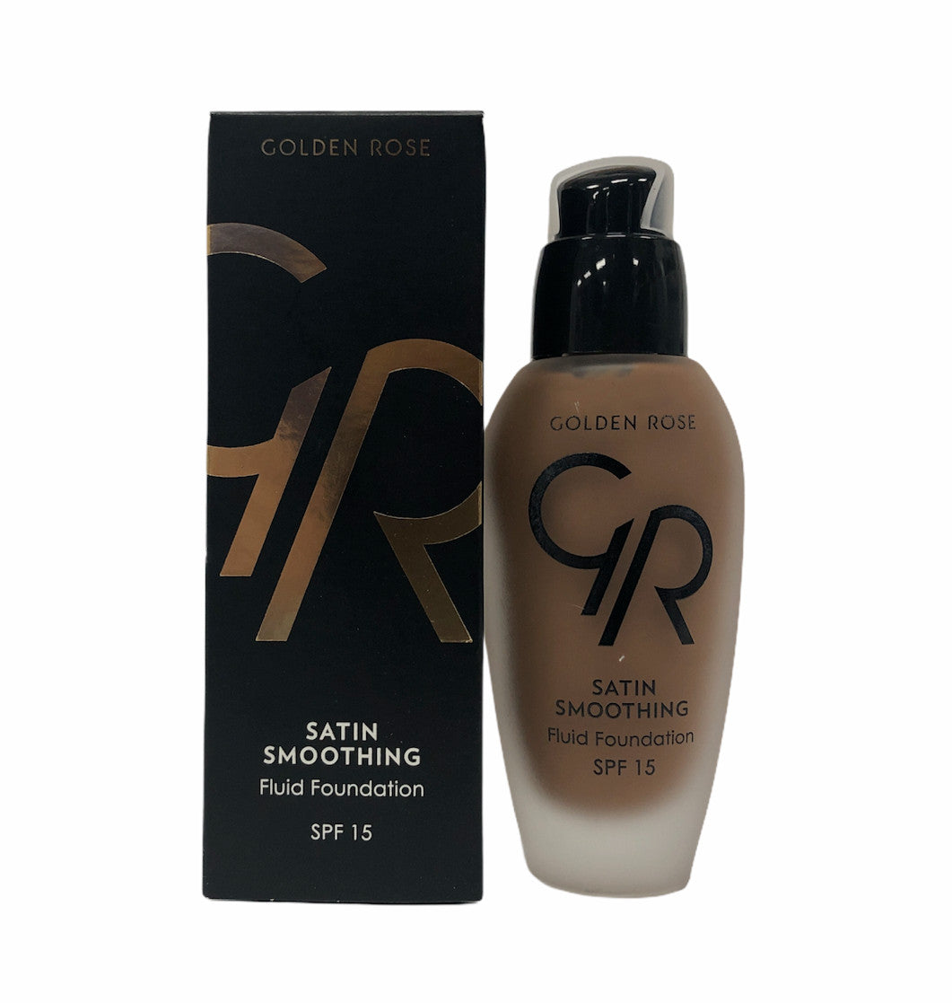 Fluid Foundation SPF 15 - Satin Smoothing Makeup with Wide Shade Range