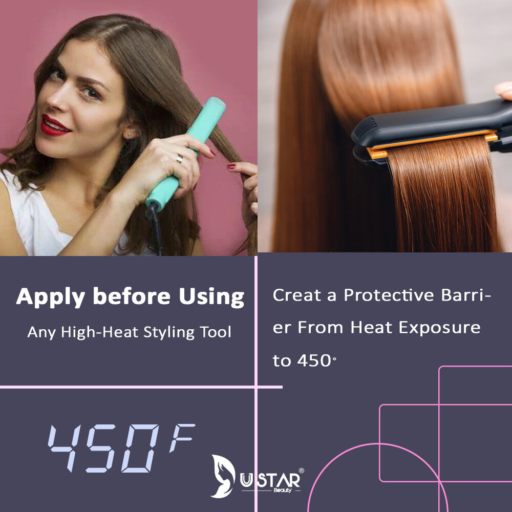 Ustar Protein Repair Heat Protection Spray - Hair Heat Shield
