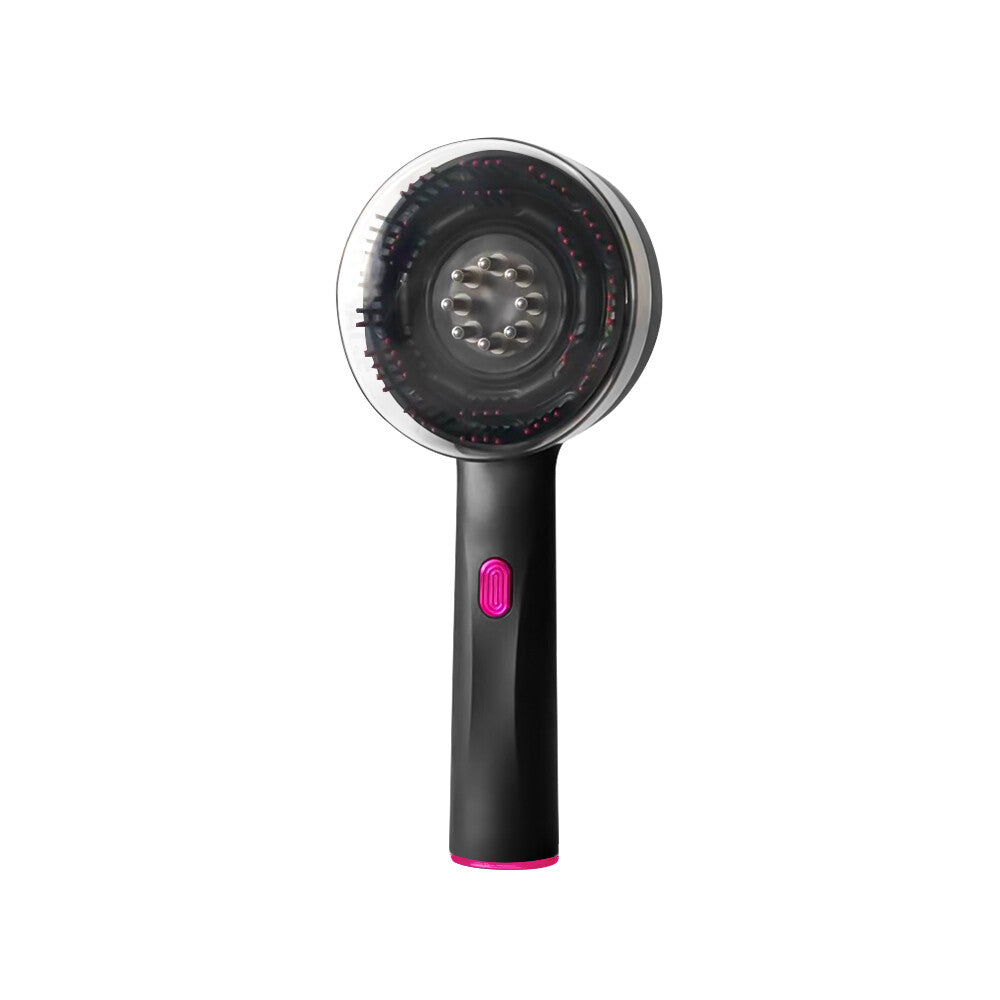 Multifunctional Electric Scalp Massager Comb with Hair Oil Applicator and Red Light Therapy
