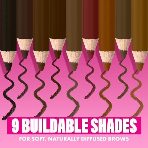 Voluminous Eyebrow Pencil with 12HR Wear, Taupe Shade - Cruelty-Free