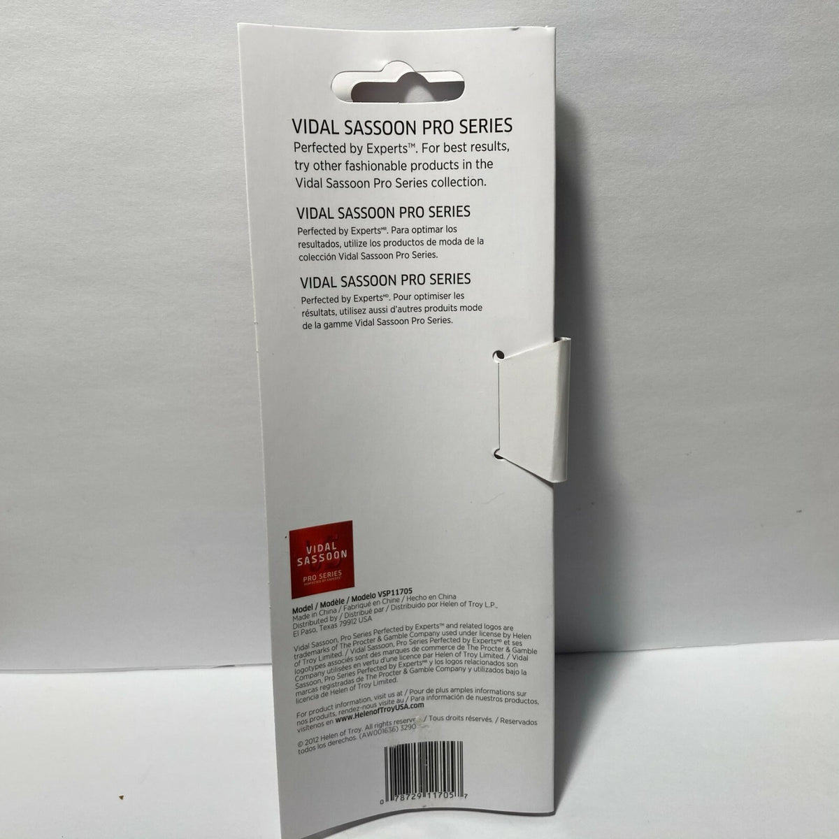 4) Vidal Sassoon Comb Teeth Secure Hold Sure Grip Clix Hair Clips