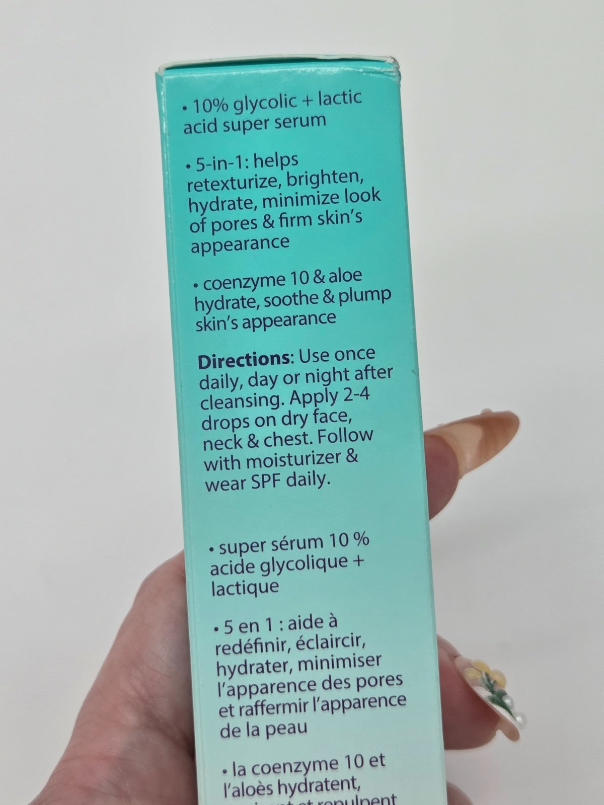 Tarte Glycolic Lactic Acid Brightening Serum - 1 Fl oz Facial Exfoliant