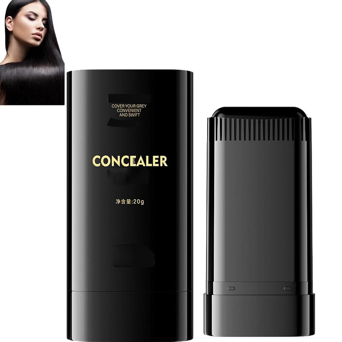 Hair Color Stick with Comb - Gray Coverage & Touch-up