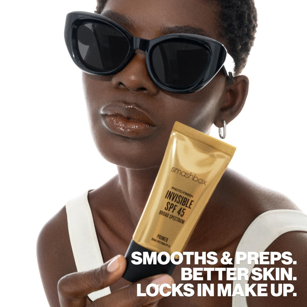 SPF 45 Primer - Lightweight Breathable Makeup Base with Antioxidants
