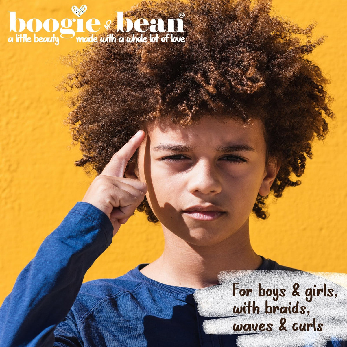 Boogie and Bean Boys Hair Pomade for Waves Curly 8 Ounce (Pack of 1)