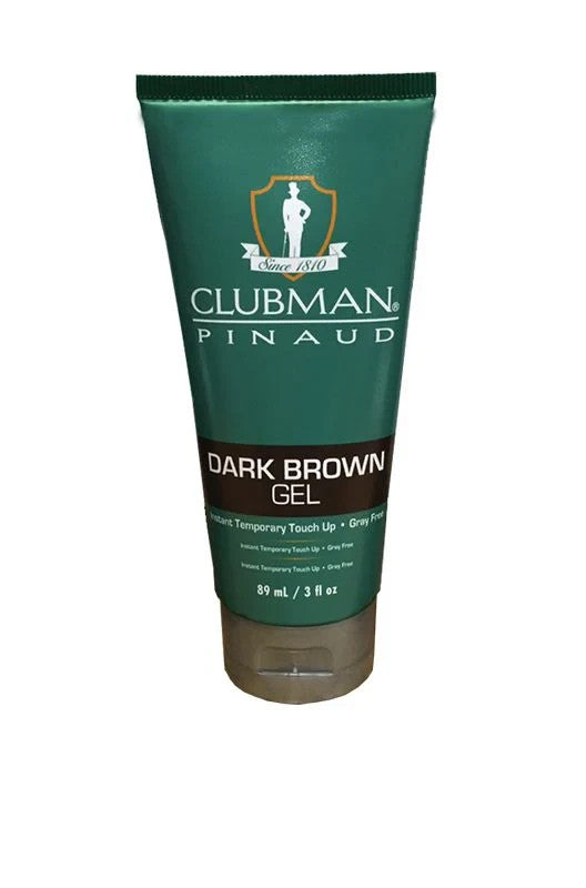 Temporary Hair Color Gel Dark Brown 3 OZ Cover Gray & White Hair - No Scent