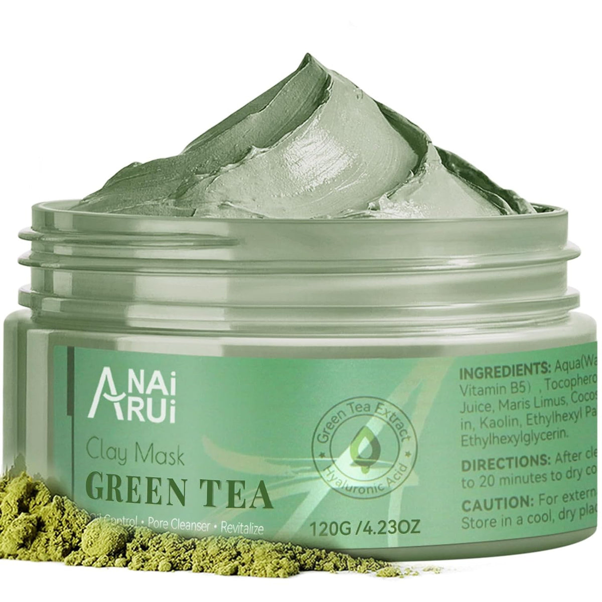 Green Tea Face Mask 4.23 oz - Deep Pore Cleanser
