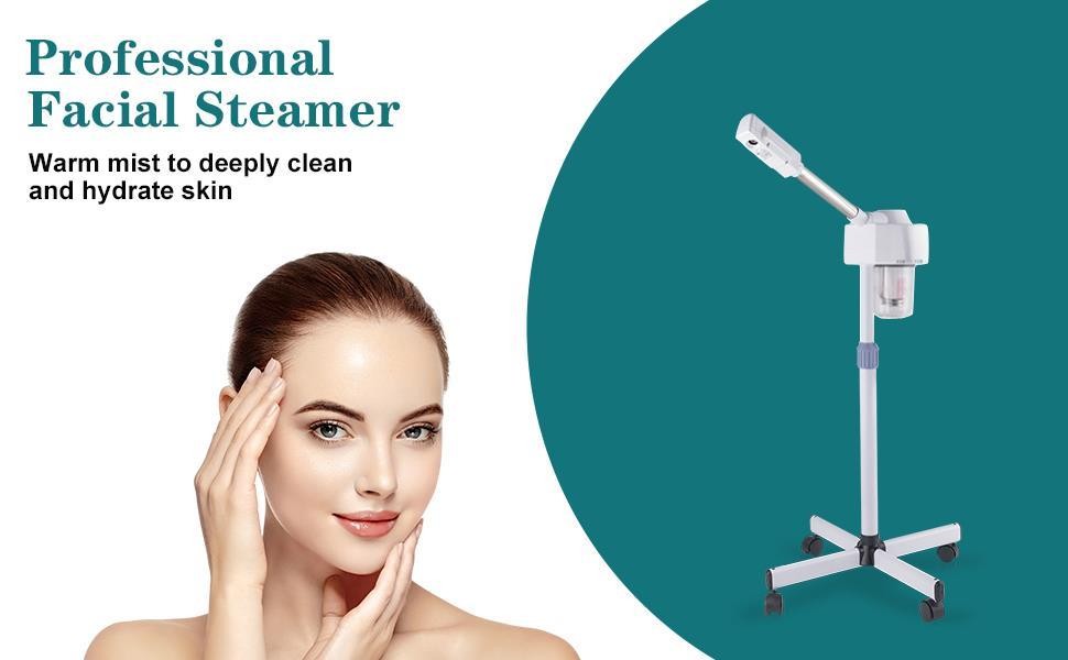 Professional Facial Steamer with Ozone & Lamp