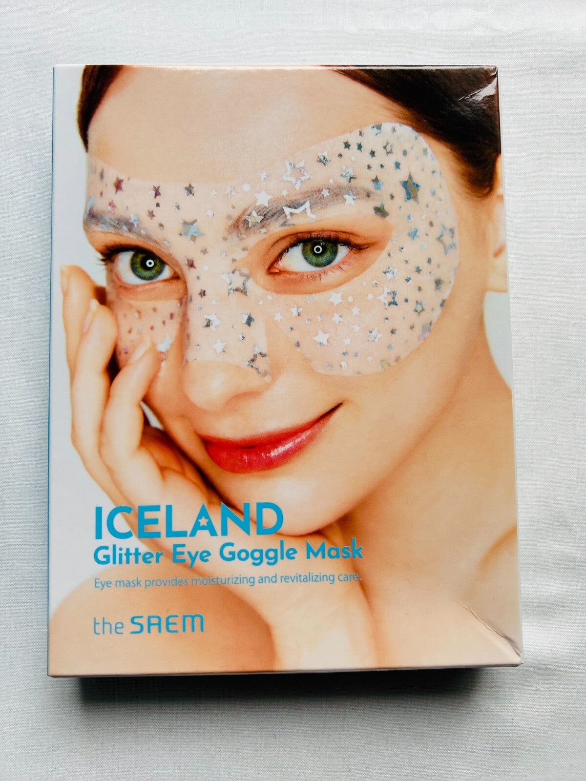 Glitter Eye Goggle Mask 10 Pack - Soothing Eye Compress for Relaxation
