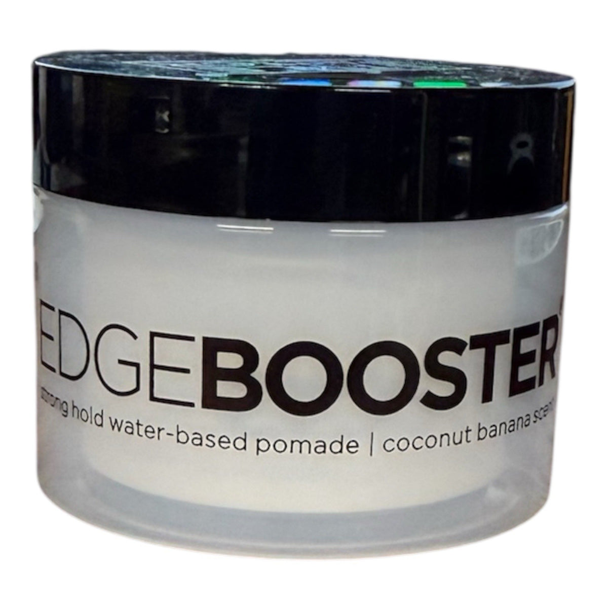 Strong Hold Water-Based Edge Booster with Coconut Banana Scent 3.38 oz