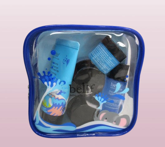 Aqua Hydration Skin Care Kit - True Cream, Toner, Mask, Cleanser & Eye Bomb