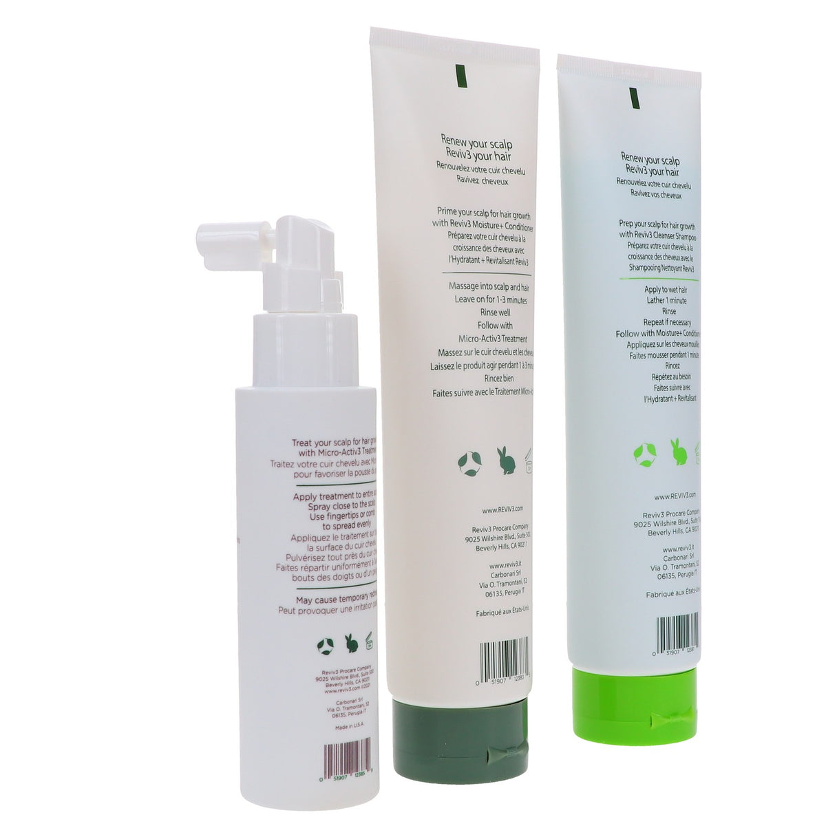 Reviv3 Procare 3-Part Hair Care System Starter Kit