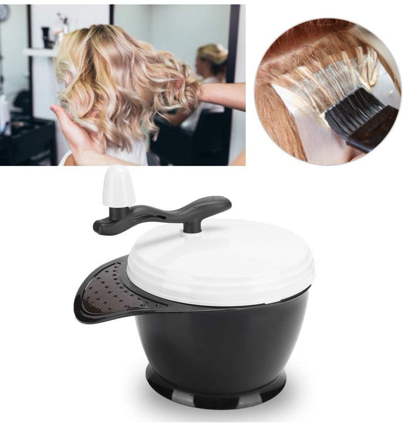 Hair Coloring Mixing Bowl and Tools Set for Professional & Home Use