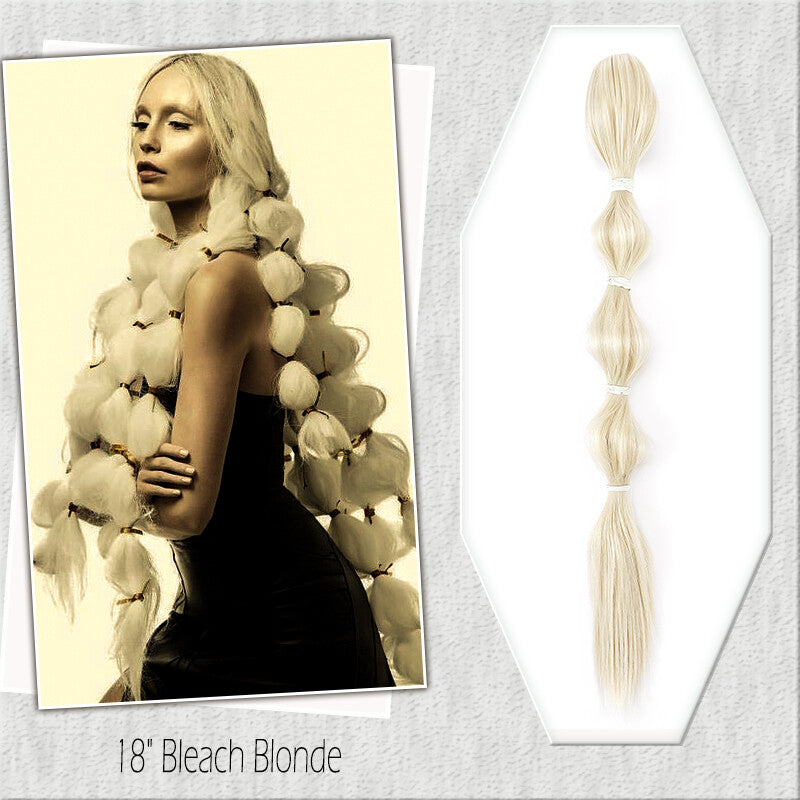 Fake Ponytail Clip-In Hair Extension Thick Natural Look 14 Inches