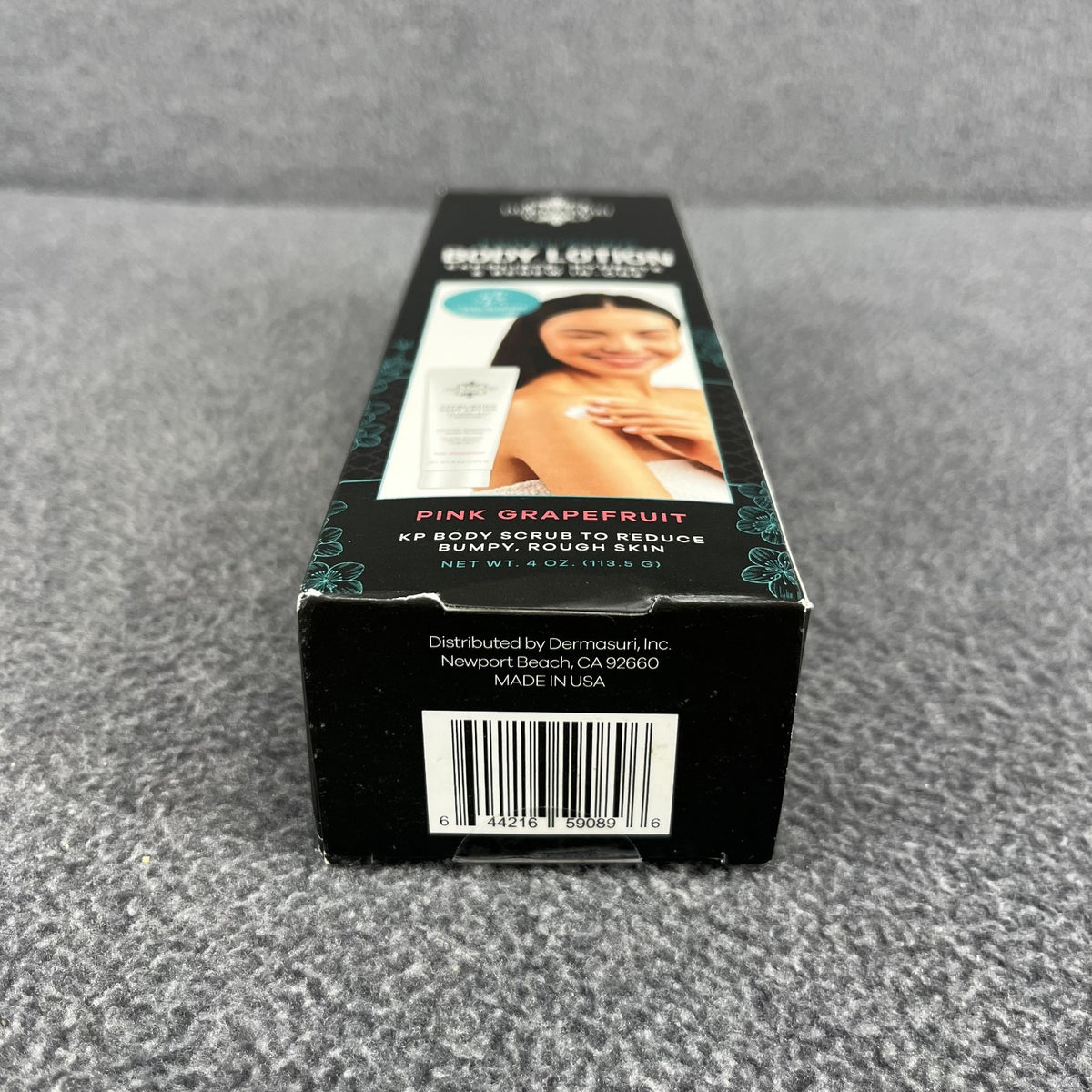 Dermasuri Exfoliating Body Lotion Grapefruit KP Scrub-reduce Bumpy